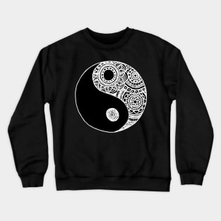 Black and White Yin Yang Crewneck Sweatshirt